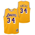 Shaquille O'Neal Los Angeles Lakers Hardwood Classics Road Jersey - Youth