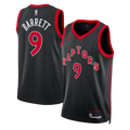 RJ Barrett Toronto Raptors Statement Edition Swingman Jersey - Black - Unisex