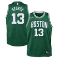 Paul George Boston Celtics Icon Edition Replica Jersey - Kelly Green - Kids