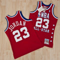 Michael Jordan Chicago Bulls 1989 All-Star East Authentic Jersey - Red - Mens