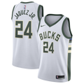 Jaime Jaquez Jr. Milwaukee Bucks Association Edition Swingman Jersey - White - Youth