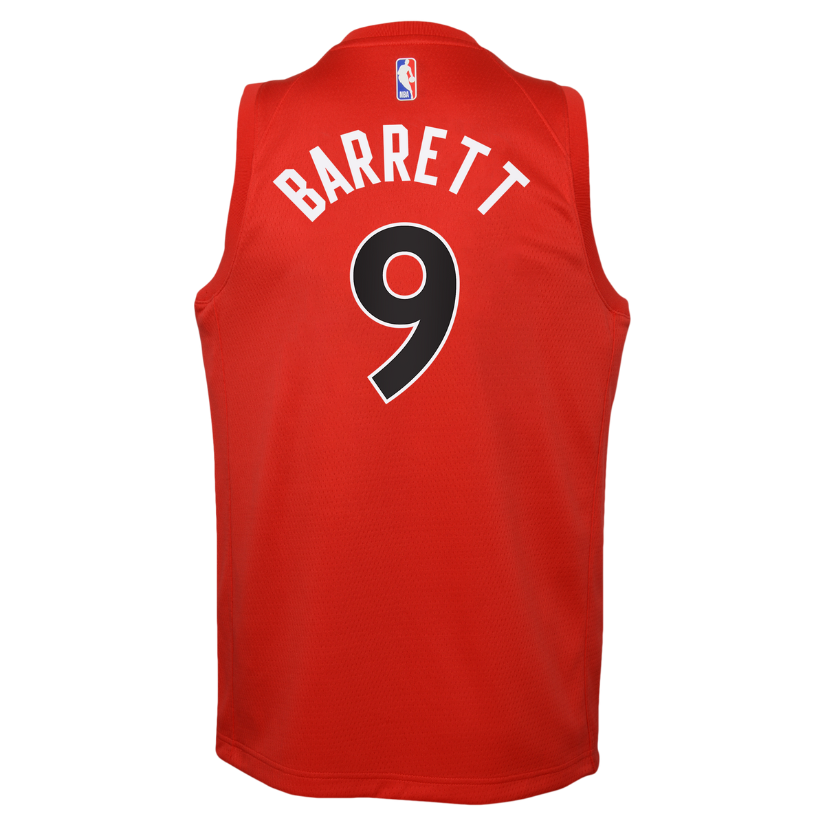 RJ Barrett Toronto Raptors Icon Edition Swingman Jersey - Red - Youth