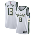 Ryan Rollins Milwaukee Bucks Association Edition Swingman Jersey - White - Youth