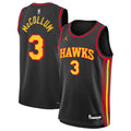 CJ McCollum Atlanta Hawks Statement Edition Swingman Jersey - Black - Youth