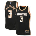 CJ McCollum Atlanta Hawks 2025/26 City Edition Swingman Jersey - Black - Youth