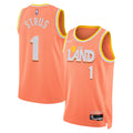 Max Strus Cleveland Cavaliers 2025/26 City Edition Swingman Jersey - Orange - Unisex