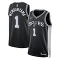 Victor Wembanyama San Antonio Spurs Icon Edition Swingman Jersey - Black - Unisex