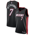 Giannis Antetokounmpo Miami Heat Icon Edition Swingman Jersey - Black - Unisex