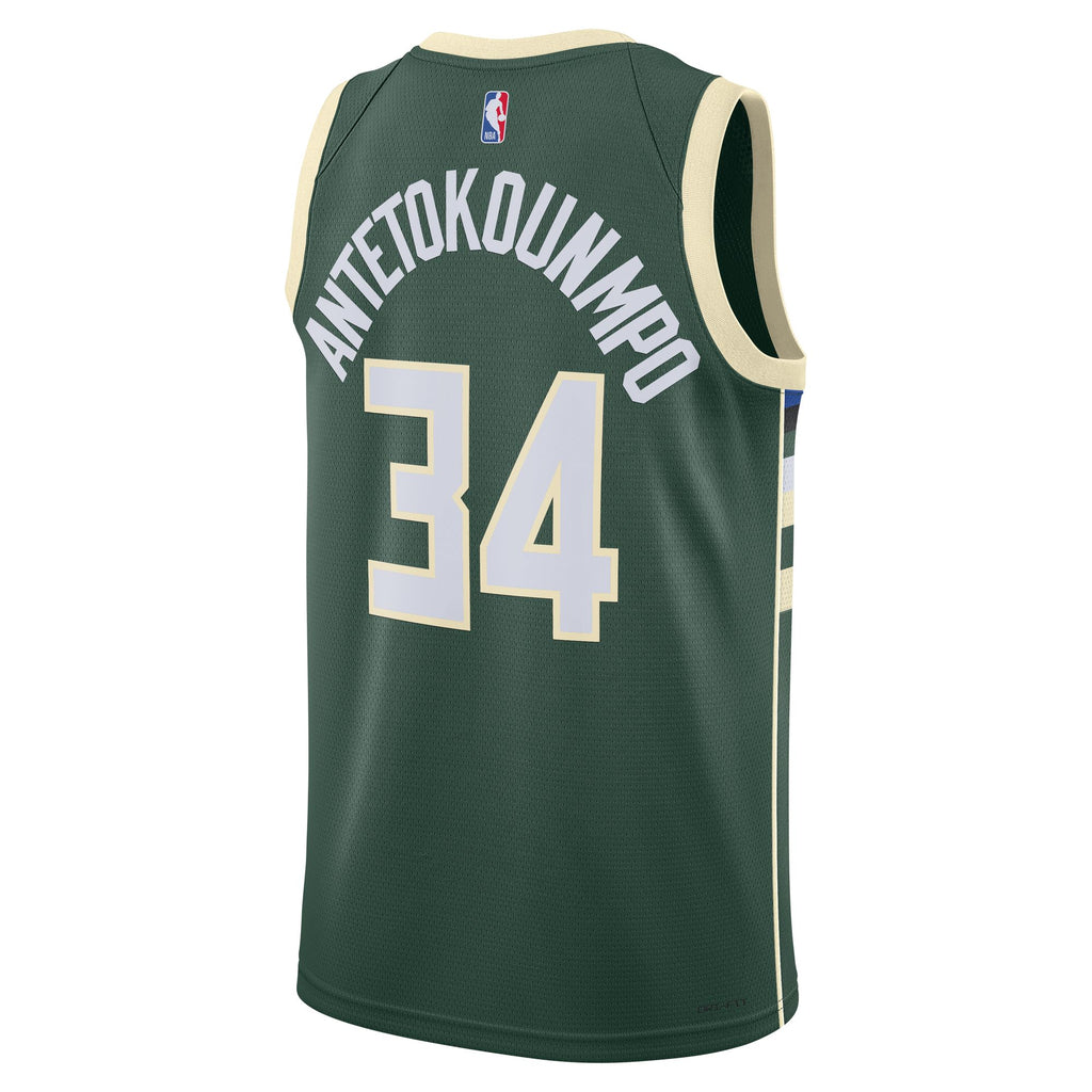 Giannis Antetokounmpo Milwaukee Bucks Dri-Fit Swingman Jersey
