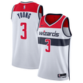 Trae Young Washington Wizards Association Edition Swingman Jersey - White - Unisex