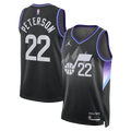 Darryn Peterson Utah Jazz Statement Edition Swingman Jersey - Black - Mens