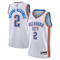 Shai Gilgeous-Alexander Oklahoma City Thunder Association Edition Swingman Jersey - White - Youth