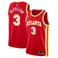 CJ McCollum Atlanta Hawks Icon Edition Swingman Jersey - Red - Unisex