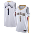 Zion Williamson New Orleans Pelicans Association Edition Swingman Jersey - White - Unisex